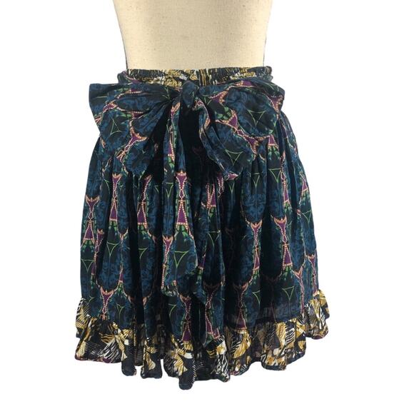 Anthropologie let me be belted lined skirt small - Picture 3 of 7